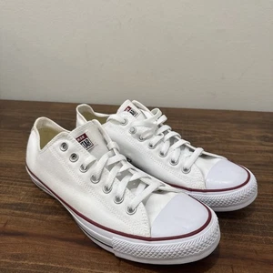 Size 9.5 - Converse Chuck Taylor All Star Low Optic White - Picture 1 of 11