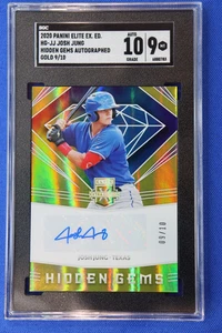 2020 Panini Elite JOSH JUNG Autograph Rookie Card SGC MT 9 Auto 10 GOLD /10 RC - Picture 1 of 8
