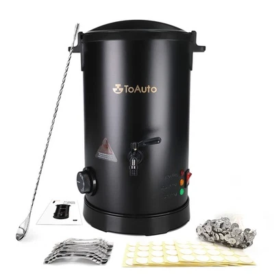 TOAUTO 5L Electric Wax Melting Pot Furnace Wax Melter w/Spout for Candle Making - Image 1 of 4