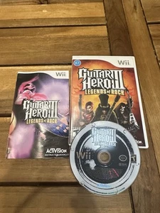 Guitar Hero III 3 Legends of Rock (Nintendo Wii) Complete CIB - Picture 1 of 4