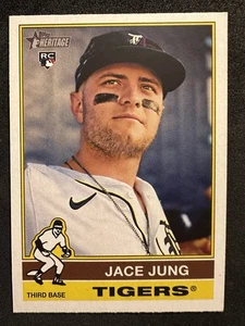 2025 Topps Heritage - Jace Jung #71 (RC) - Picture 1 of 2