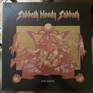 Rare! Black Sabbath (Ozzy)  Sabbath Bloody Sabbath Black Vinyl LP Record  Sealed - Imagen 1 de 2