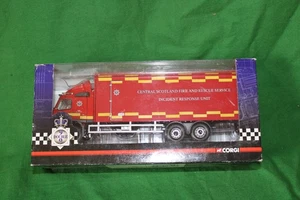 CORGI 9 DOUBLE 9 VOLVO FM RESPONSE UNIT SCOTLAND FIRE & RESCUE 1/50 #CC13519 - Picture 1 of 1