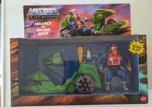 Masters of the Universe Origins MEKANECK & Ground Ripper Action Figure & Vehicle - Picture 1 of 4