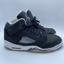 Nike Air Jordan 5 Retro 2021 GS Size 6Y Oreo (440888-011) Sneakers Shoes Read