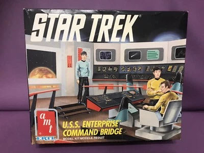 1991 amt ERTL STAR TREK USS Enterprise Command Bridge Model Kit No 6007 NEW USA - Image 1 of 4