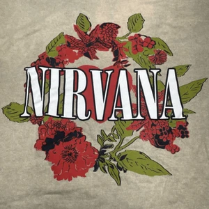 Nirvana Acid Washed Heart Shaped Box Band Tee - Picture 1 of 5