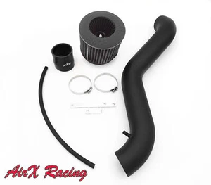 AirX Racing Coat Black-Black For 05-09 Jeep Grand Cherokee 4.7L Long Air Intake - Foto 1 di 4