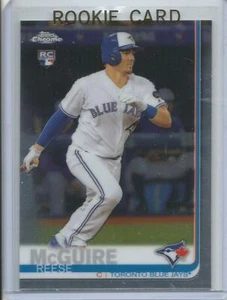 2019 Topps Chrome Reese McGuire Rookie Card RC #6 (Blue Jays) Mint - Picture 1 of 1