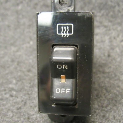 1990-1996 Oldsmobile Cutlass Ciera Rear Defrost Defog Switch Button OEM 59871 - Image 1 of 3