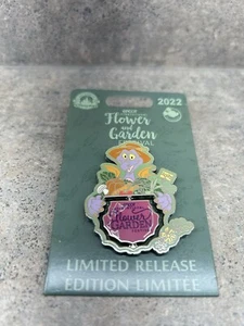 Disney 2022 Epcot Flower & Garden Festival Figment Pin Spinner Limited Release - Picture 1 of 2