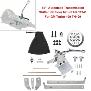 12" Automatic Transmission Shifter Floor Mount HRC1941 For GM Turbo 400 TH400 P - Picture 1 of 15