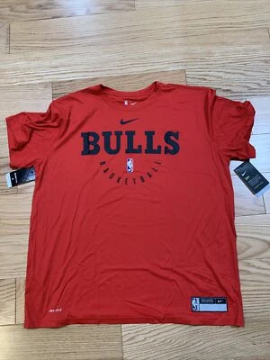 Nike NBA Chicago Bulls Short Player Issue Shoot Top Red Sz XXL NWT AR2527 Men’s - Image 1 of 4