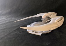 Battlestar Galactica Cylon Raider. 3D printed and painted 212mm model with stand