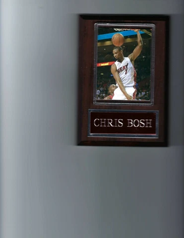 CHRIS BOSH PLAQUE MIAMI HEAT BASKETBALL NBA Cover