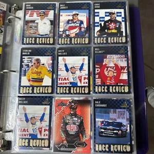 Set Of 9 Pinnacle Pro Set NASCAR Marx Trading Cards - Picture 1 of 2