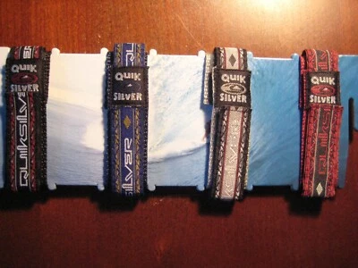 NUEVO QUICKSILVER IMPERMEABLE NYLON, ENVOLVER UNA CORREA DE RELOJ REDONDA  Foto 1 de 4