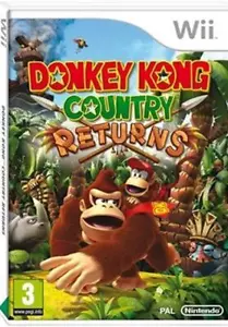Donkey Kong Country Returns Nintendo Wii & Wii U Kids Action Strategy Video Game - Picture 1 of 1