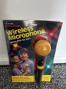 Microfono wireless vintage Radio Shack 60-2109 nuovo in confezione - Foto 1 di 2