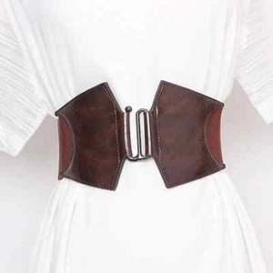 High Quality Wide Stretch Belt for Women, Plus Size Corset Waistband for Dress - Picture 1 of 15