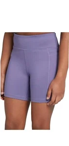 Xersion DSG Grils Bike Shorts Size S 7/8 Blue Color - Picture 1 of 9