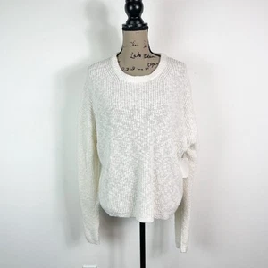 Samsoe Samsoe Damenpullover Zoey Rundhals antikweiß Größe L neu mit Etikett - Bild 1 von 8