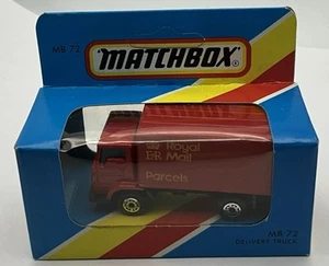 1986 Matchbox Royal Mail Parcels Dodge Commando Delivery Truck MB72 - Picture 1 of 5