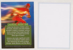 Carmine Infantino Flash Blank Sketch / Autograph Card ~ Biography Info - Picture 1 of 1