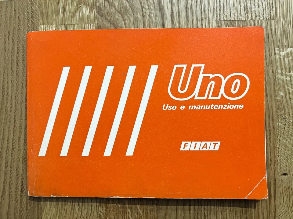 FIAT Uno - USO E MANUTENZIONE – 2ª Edizione - novembre 1982 - 60000 copie - Immagine 1 di 4