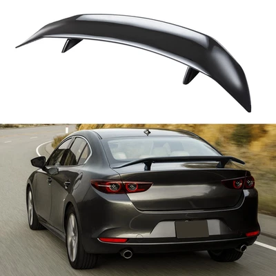 Glossy Black 46" Car Rear Trunk Spoiler Lip Wing Racing For Mazda3 Mazda6 S — 第 1/4 张图片