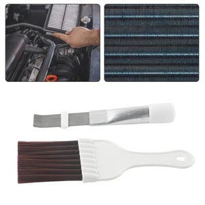 Klimaanlagenfinnenreparaturkammreiniger Ac Kondensatormetallspulenbürsten Kit - Picture 1 of 12