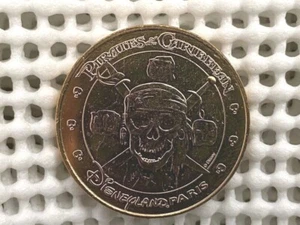 MÜNZE DISNEY PARIS DISNEYLAND RARE PIRATES OF CARIBBEEAN 2020 letzte vorerst - Bild 1 von 2