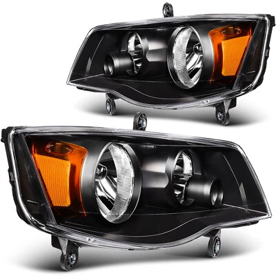 Conjunto de faros para Dodge Grand Caravan 2011-2020 2008-2016 par Town&Country Foto 1 de 4