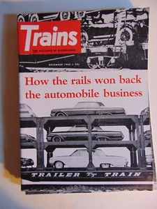 Trains The Magazine Of Railroading December1962~TRAILER TRAIN - Picture 1 of 1
