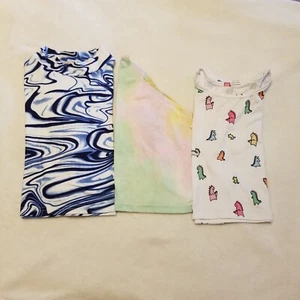 Shein Lot Of 3 Girls Crop Tops Size 11-12y - Picture 1 of 7
