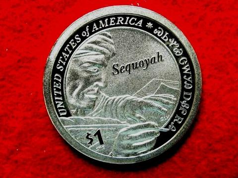 2017 S  $1 ENHANCED-BU NATIVE AMERICAN SACAGAWEA DOLLAR ITEM #28R Cover