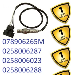 Audi A4 2.4 2.8 Quattro S4 1997-01 Lambda Sensor de Oxígeno 078906265M 0258006287 - Imagen 1 de 1
