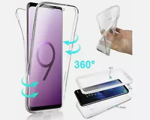 Pour Samsung A6 NOTE 9 S6 S7 S9 Edge Plus COQUE PROTECTION 360 INTÉGRALE - Foto 1 di 7