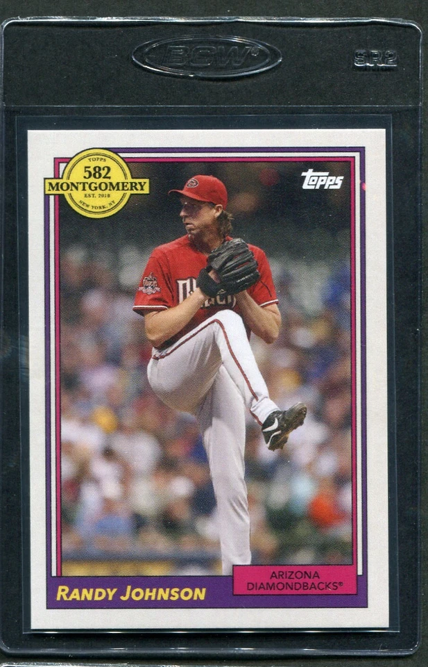 2022 Topps 582 Montgomery Club Set 2 Randy Johnson #12 Diamondbacks - Image 1 of 1