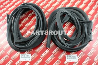 Toyota Land Cruiser FJ40 1974-1986 Front Door Weatherstrip RH & LH OEM Genuine - Image 1 of 3