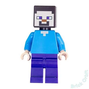 STEVE (min009) - Minecraft - Used LEGO® Minifigure - Picture 1 of 2