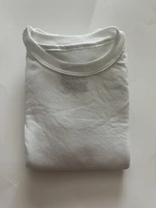 Hanes Boys' Size XS 4-5 White Crew Neck Tagless SS T-Shirts 5 Count Pack OPN PKG - Picture 1 of 10