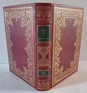 A World of Love: Eleanor Roosevelt / Joseph P. Lash / 1st Ed / Signed by Author! - Picture 1 of 12
