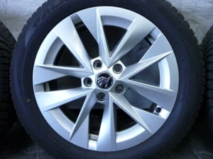 GANZJAHRESREIFEN ALUFELGEN ORIGINAL SKODA OCTAVIA IV NX 5E3601025AC 205/55 R17 - Bild 1 von 9