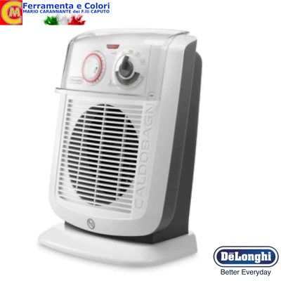 Caldobagno Termoventilatore DELONGHI Elettrico Scaldino Portatile Termostato - Immagine 1 di 3