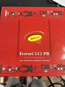 SLOT IT KW01 Ferrari 312PB 1972 Targa Florio LT ED 2 CAR SET #2810/4000 READ - Picture 1 of 4