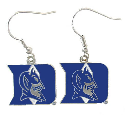 Duke Blue Devils NCAA Aminco Dangle Logo Earrings - Image 1 of 1