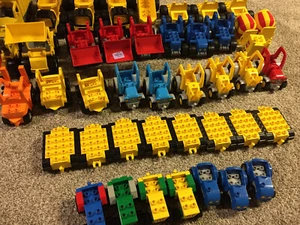 l lego duplo big tractor farm trailer construction building bob - Picture 1 of 41