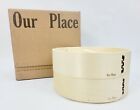 Our Place Set of 2 Natural Wooden Steamers - 10.25in. - Brand New/Open Box 