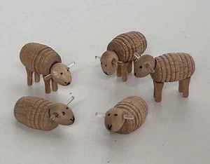 Schöne kleine alte Schafherde Schafe Erzgebirge (1) - Bild 1 von 5